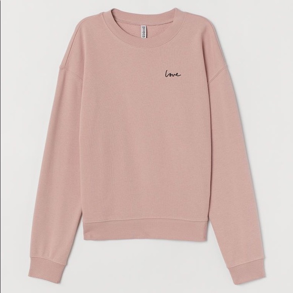 H&M Sweaters - H&M Love Crewneck